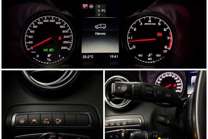 Sort Mercedes GLC43 fra 2017