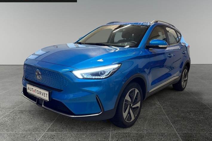 Blå MG ZS fra 2023