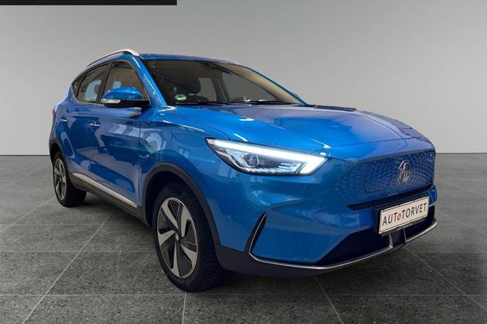 Blå MG ZS fra 2023