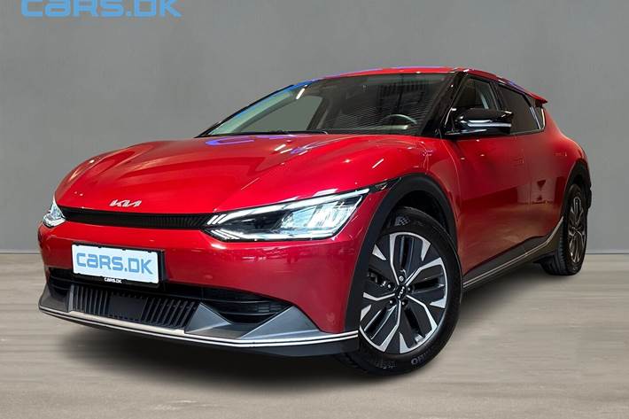 Rød Kia EV6 fra 2023