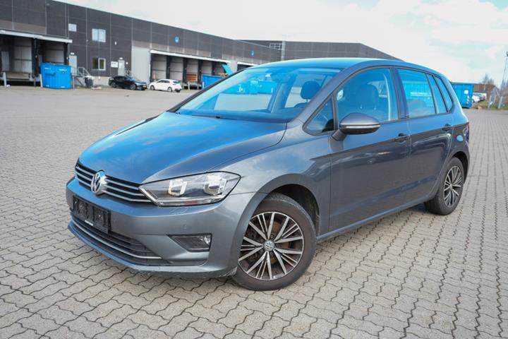 Grå VW Golf Sportsvan fra 2017