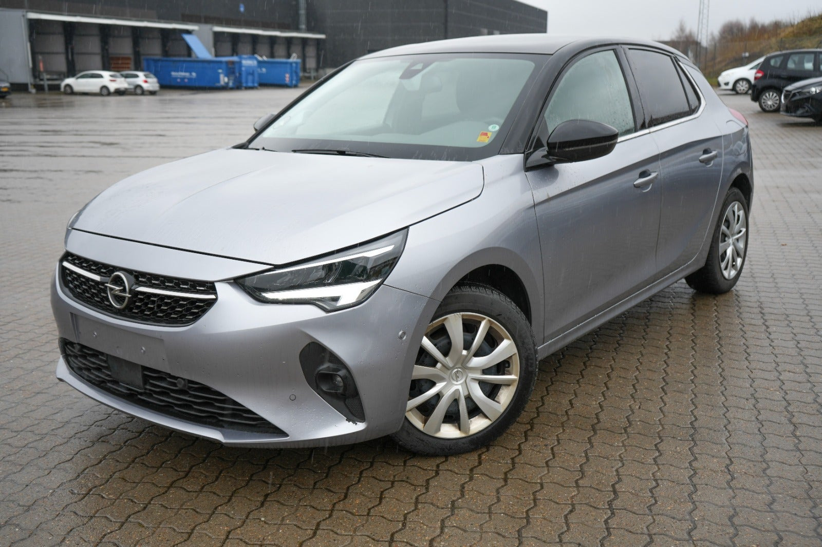 Sølv Opel Corsa fra 2021