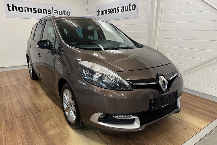 Brun Renault Grand Scenic III fra 2016 set udefra