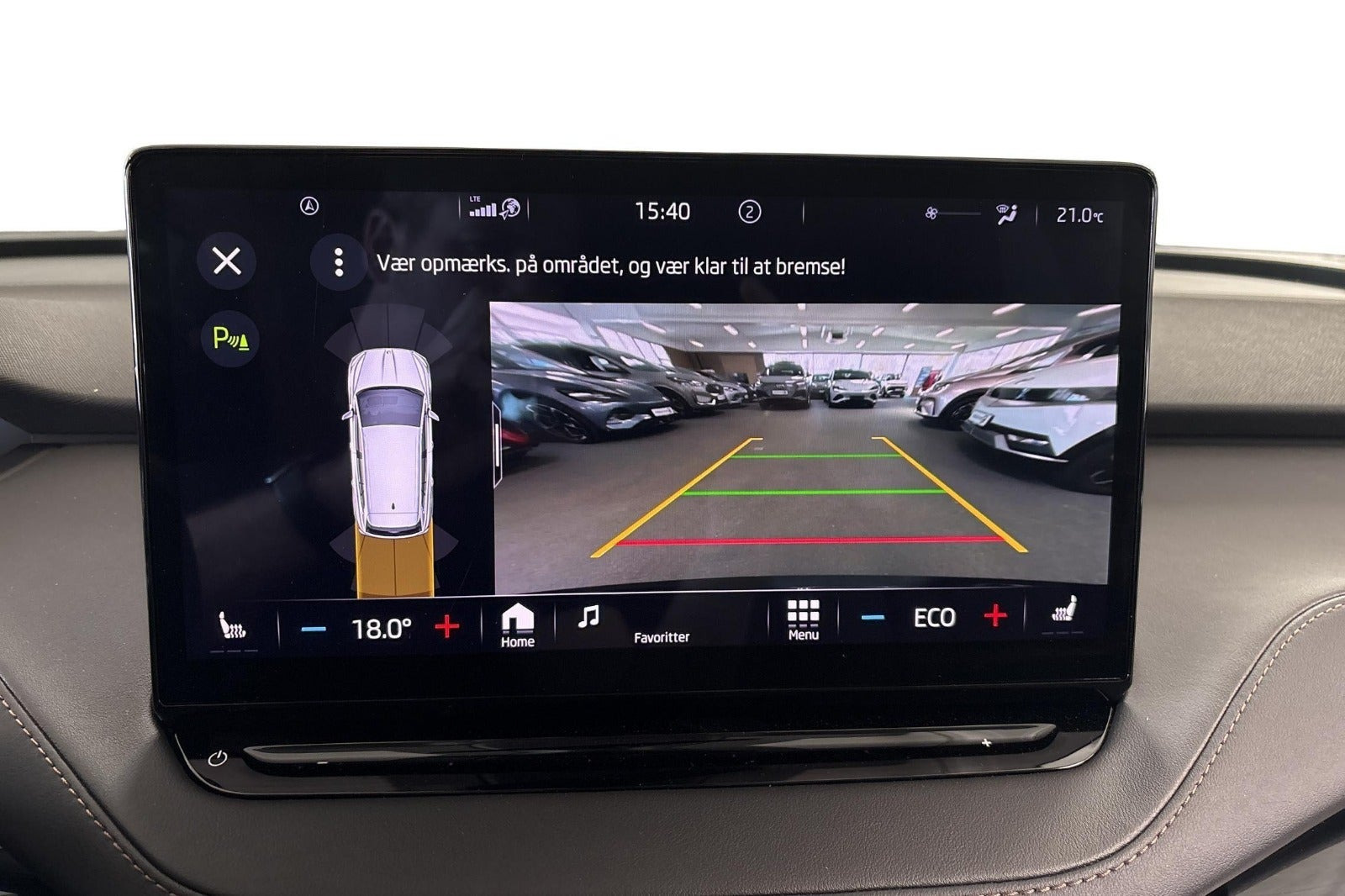 Sort Skoda Enyaq fra 2021