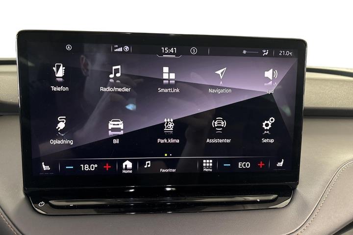 Sort Skoda Enyaq fra 2021