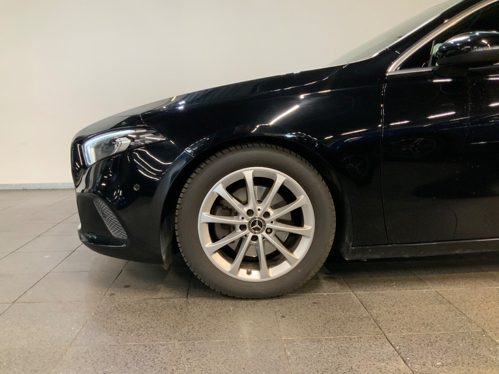 Sort Mercedes A200 fra 2019