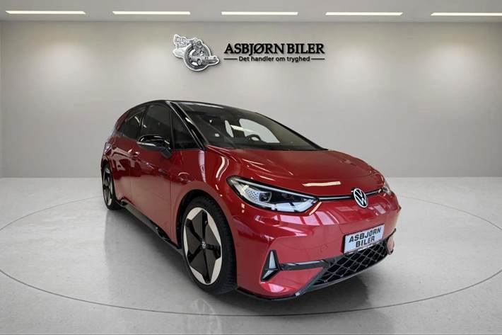 Rød VW ID.3 fra 2025