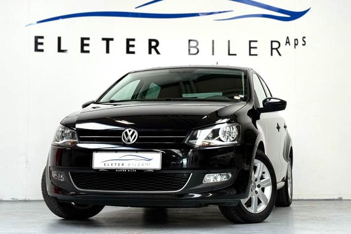 Sort VW Polo fra 2013