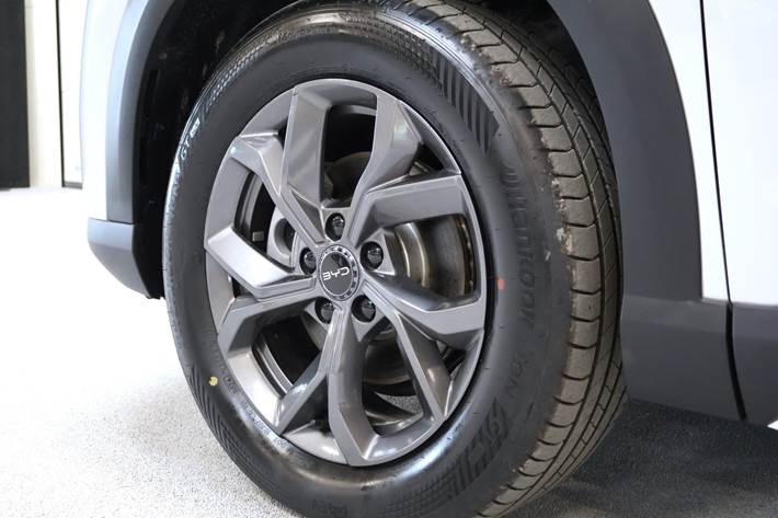 Hvid BYD Atto 2 fra 2025 set udefra