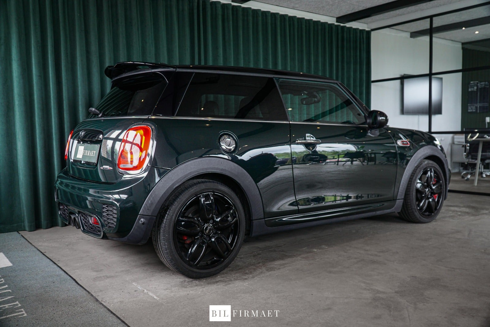Grøn Mini Cooper S fra 2016