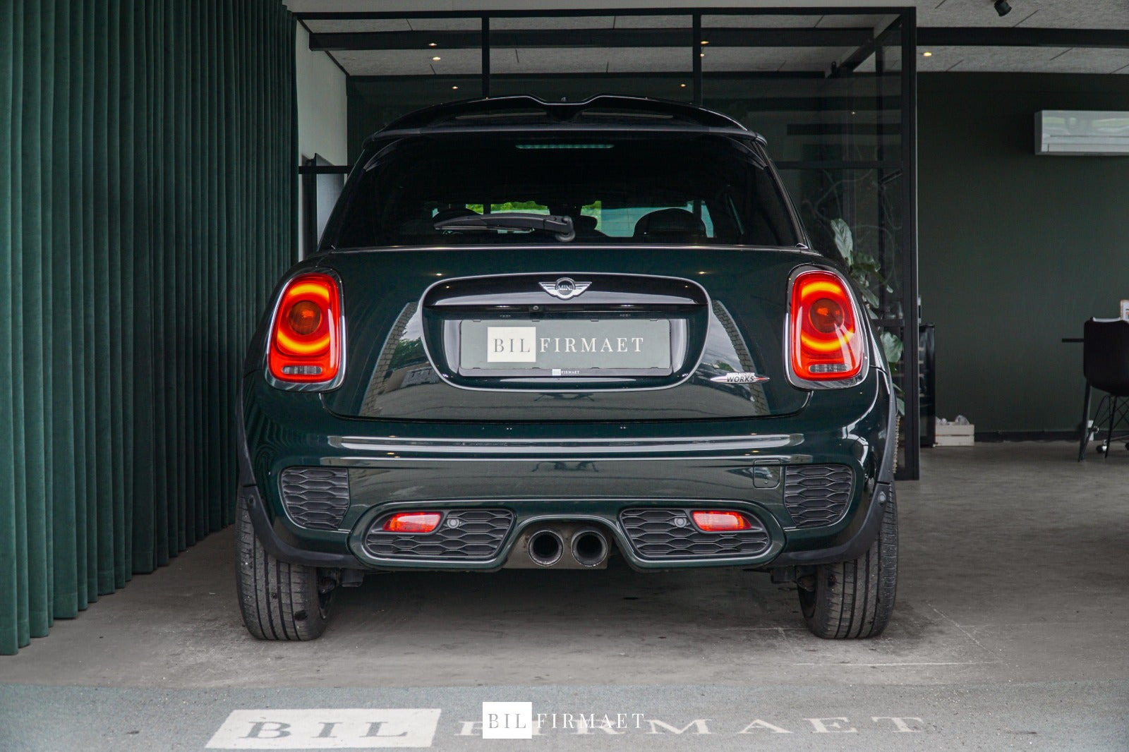 Grøn Mini Cooper S fra 2016