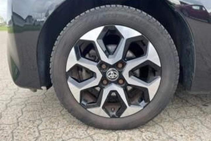 Sort Toyota Aygo fra 2020