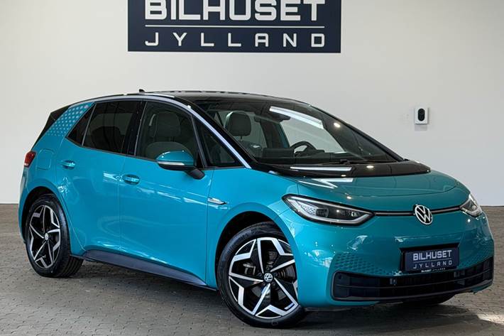 Turquoise VW ID.3 fra 2021