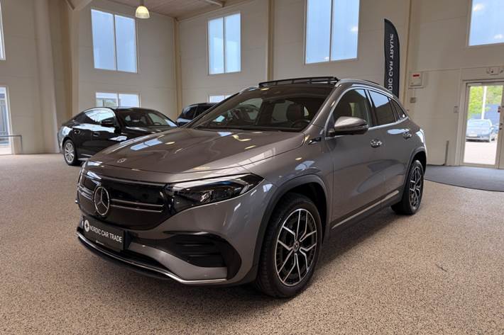 Grå Mercedes EQA250 fra 2021