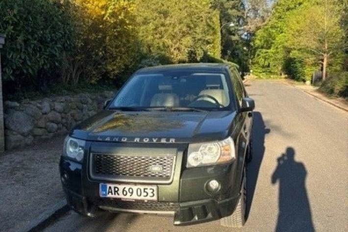Grøn Land Rover Freelander 2 fra 2007
