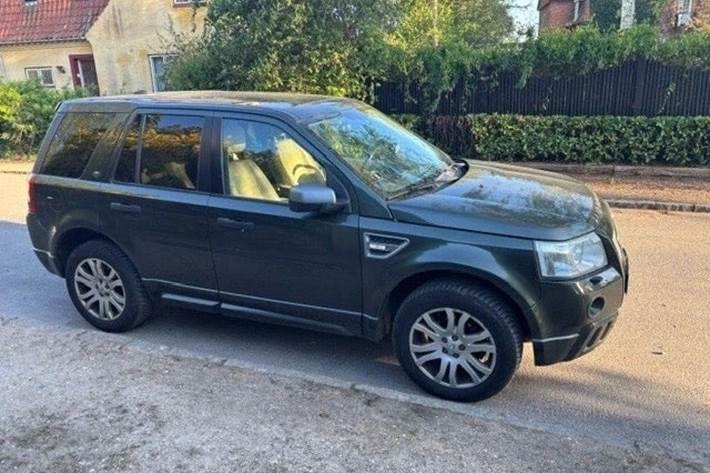 Grøn Land Rover Freelander 2 fra 2007