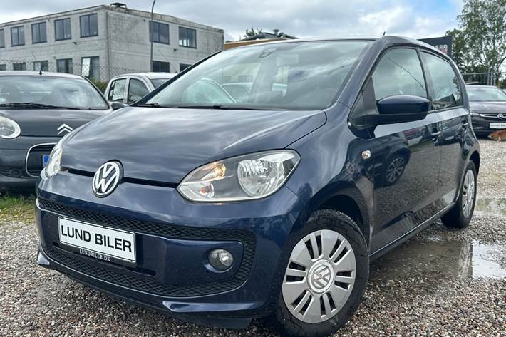 Blå VW UP! fra 2014