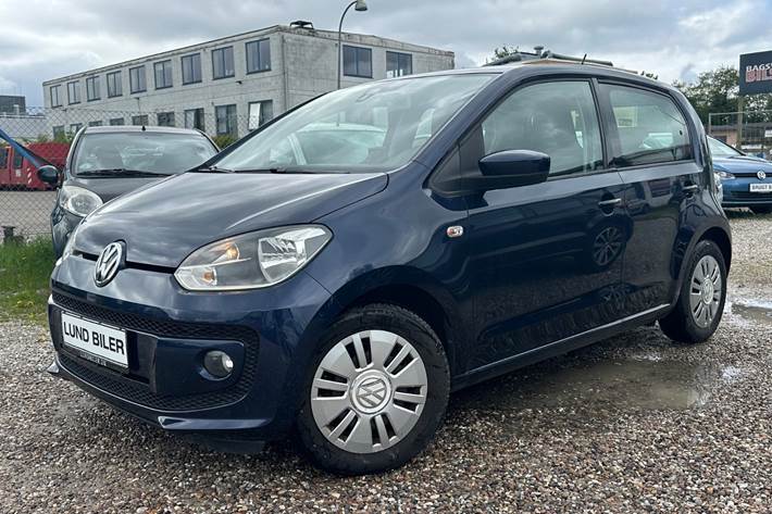 Blå VW UP! fra 2014