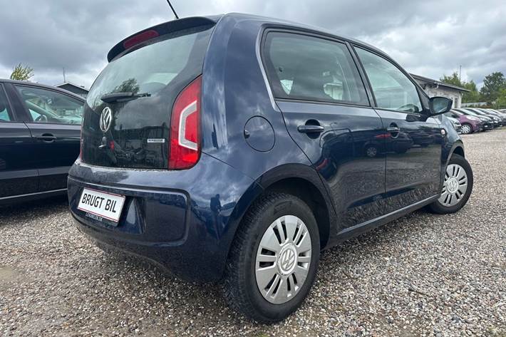 Blå VW UP! fra 2014
