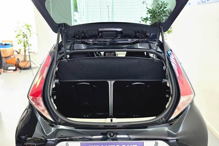 Sort Toyota Aygo fra 2015