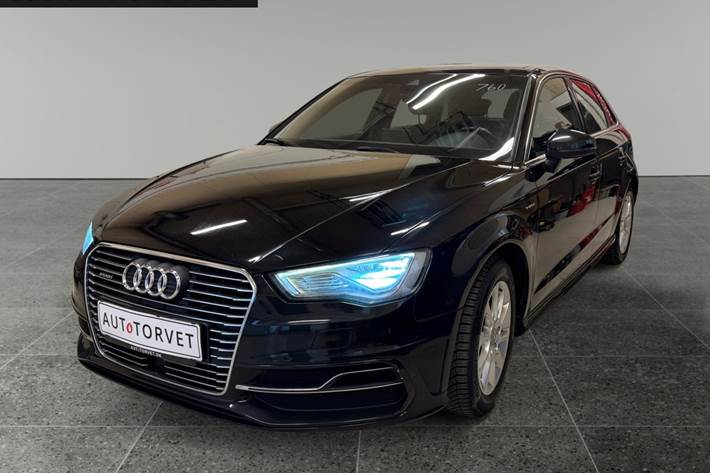 Sort Audi A3 fra 2015