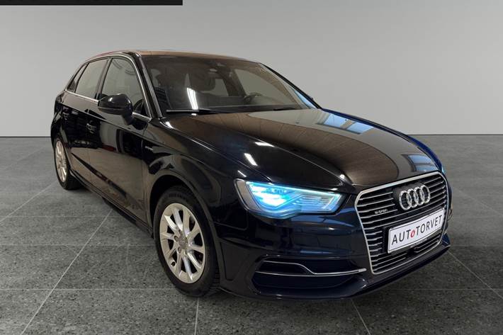 Sort Audi A3 fra 2015