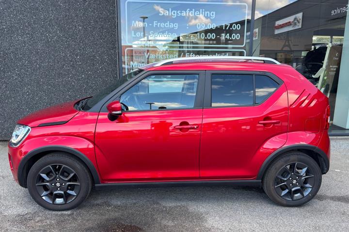 Rød Suzuki Ignis fra 2020
