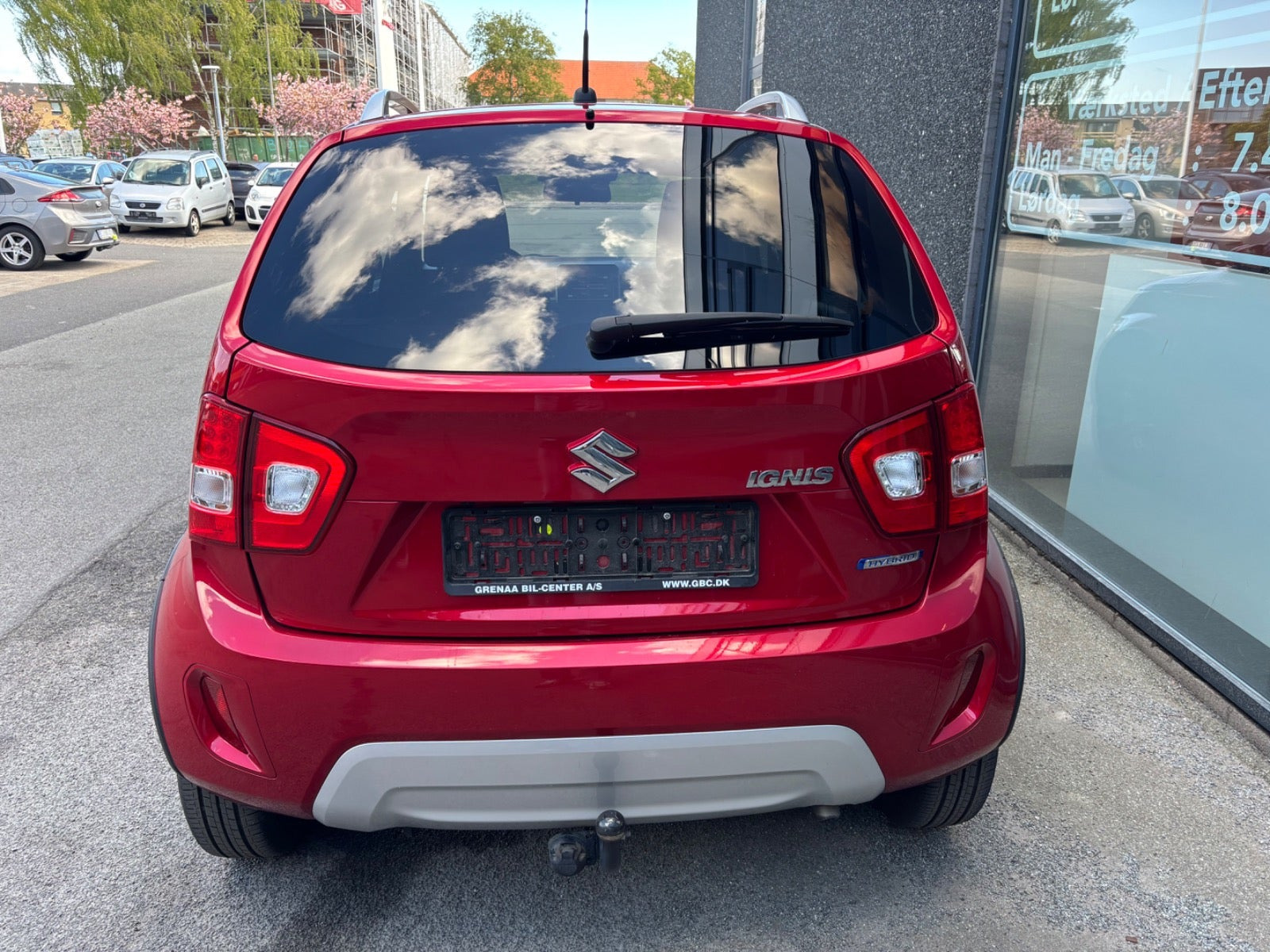 Rød Suzuki Ignis fra 2020