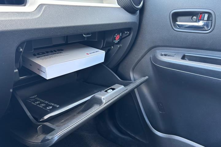 Rød Suzuki Ignis fra 2020