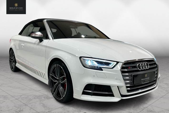 Hvid Audi S3 fra 2017