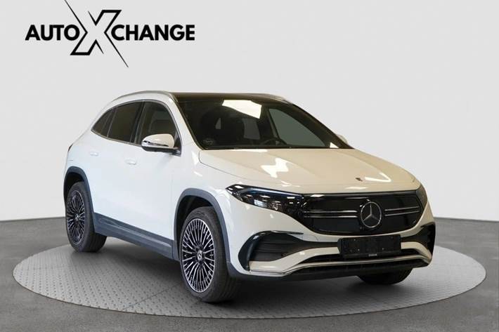 Hvid Mercedes EQA250 fra 2023