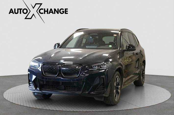 Sort BMW iX3 fra 2022 set udefra