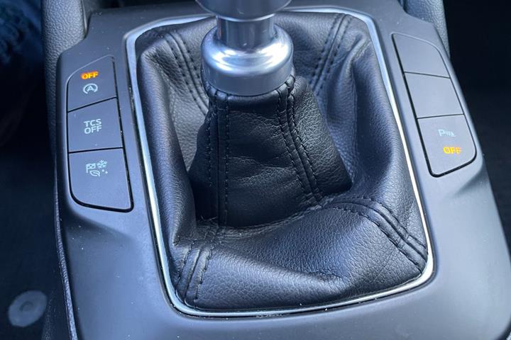 Blå Ford Focus fra 2020