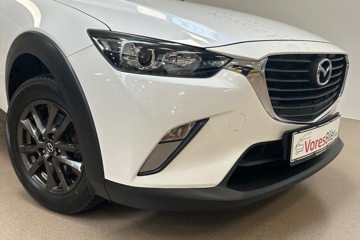 Hvid Mazda CX-3 fra 2018