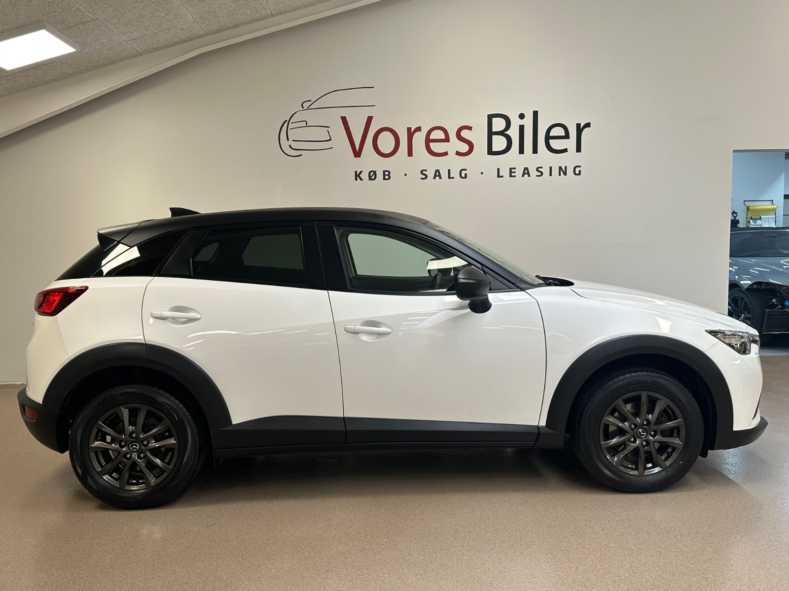 Hvid Mazda CX-3 fra 2018