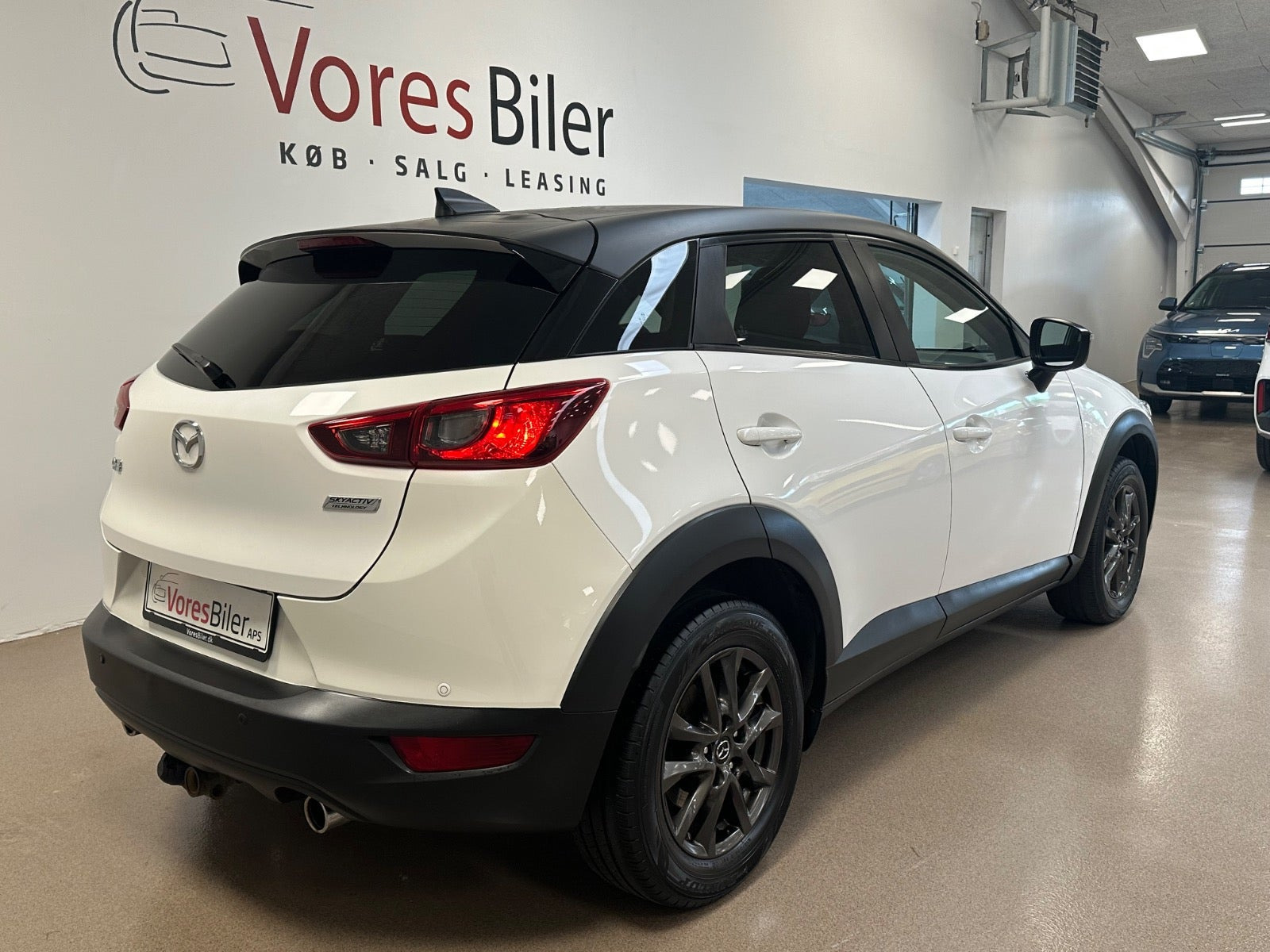 Hvid Mazda CX-3 fra 2018