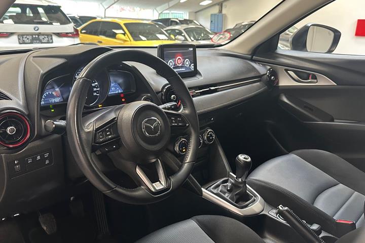 Hvid Mazda CX-3 fra 2018