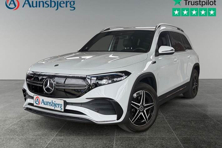 Hvid Mercedes EQB250 fra 2022