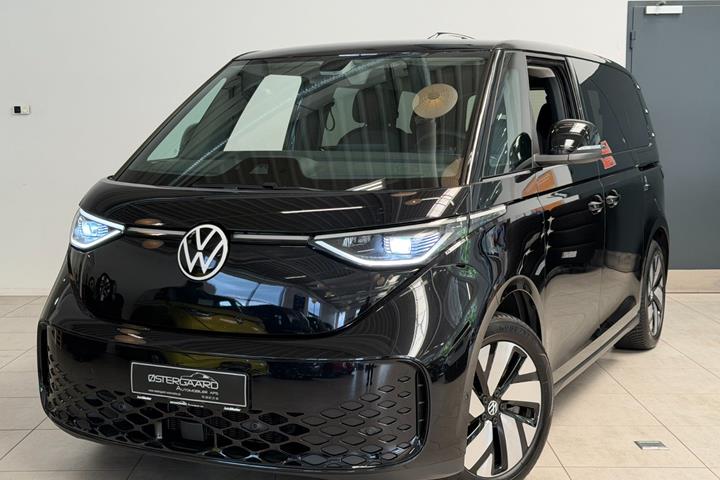 Sort VW ID.Buzz fra 2023 set udefra