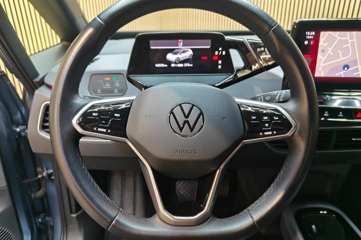 Blå VW ID.3 fra 2022