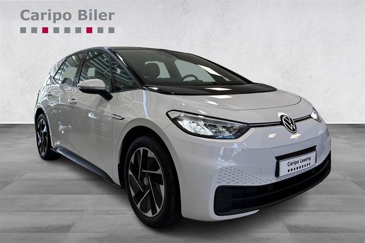 Hvid VW ID.3 fra 2021