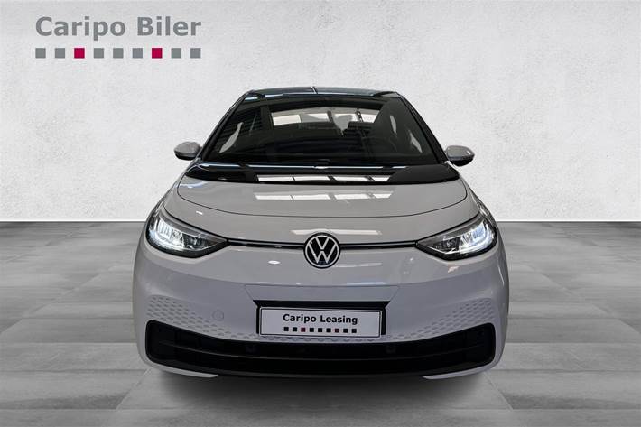 Hvid VW ID.3 fra 2021