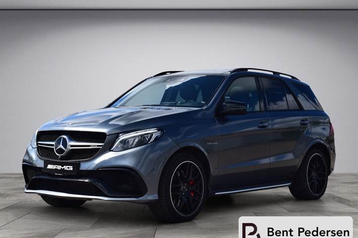 Grå Mercedes GLE63 AMG S fra 2017