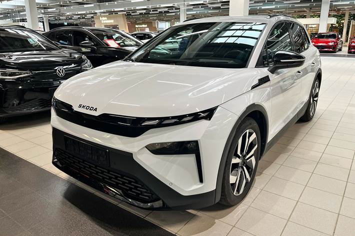 Hvid Skoda Elroq fra 2025