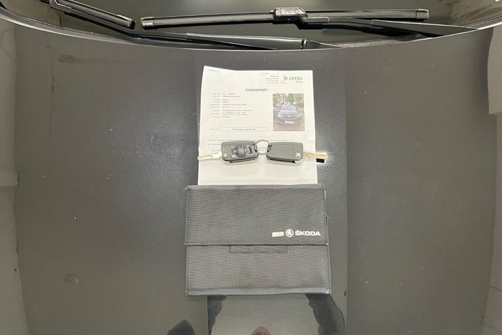 Sort Skoda Rapid fra 2017