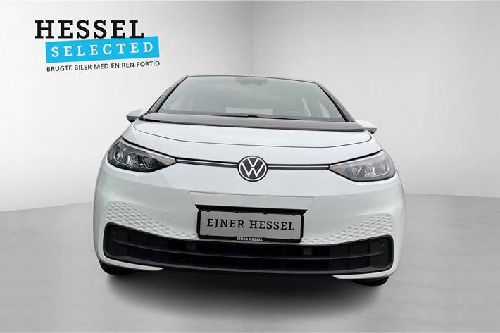 Hvid VW ID.3 fra 2021