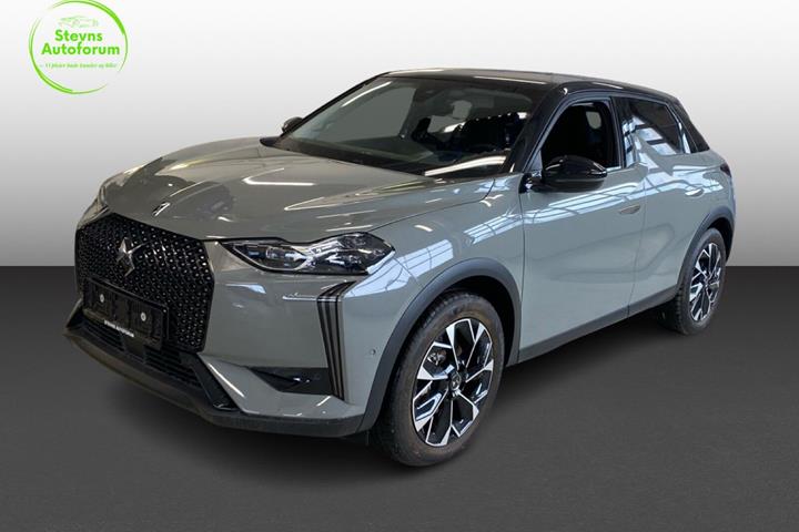 Grå DS DS3 Crossback fra 2023 set udefra