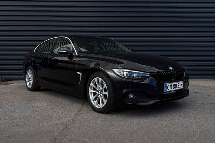 Sort BMW 420i fra 2018