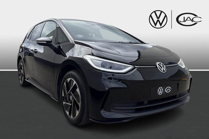 Sort VW ID.3 fra 2025 set udefra