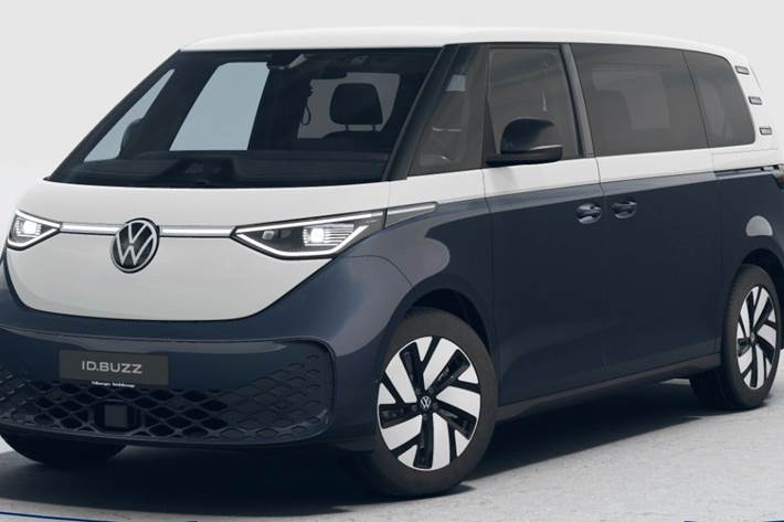 Blå VW ID.Buzz fra 2026